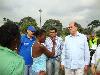 El Alcalde visit� el jarill�n de r�o Cau
