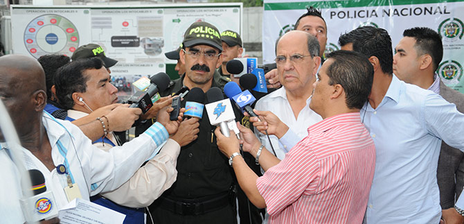 General Palomino destaca trabajo de la Administraci�n cale�a contra la delincuencia