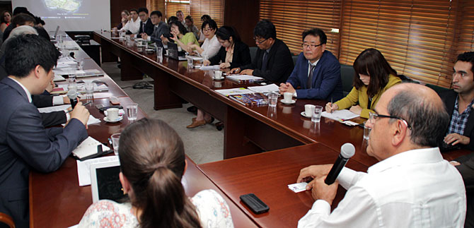 Misi�n coreana llega a Cali a cooperar en la estructuraci�n de la Ciudadela CaliDa