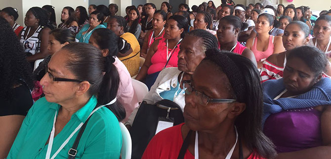 M�s de 130 mujeres v�ctimas participaron en encuentro con enfoque de g�nero